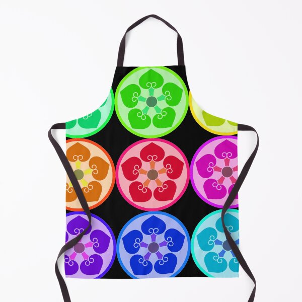 Item preview, Kamon-hosowani-itsutsu-ura-aoi・5 designed and sold by KamonPopArt.