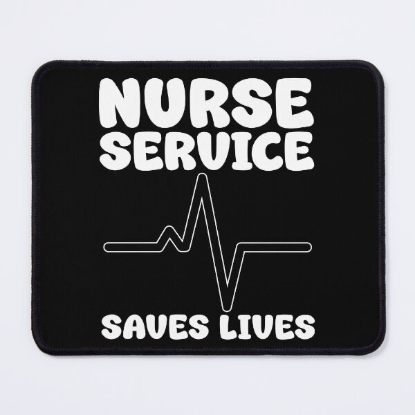 Item preview, NURSE - SERVICE SAVES LIVES designed and sold by KEF Custom.