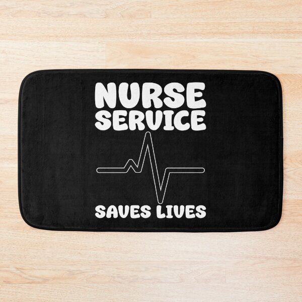 Item preview, NURSE - SERVICE SAVES LIVES designed and sold by KEF Custom.