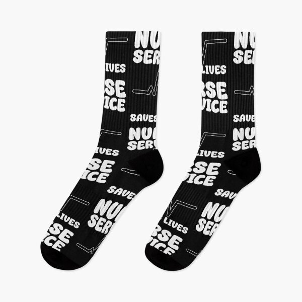 Item preview, NURSE - SERVICE SAVES LIVES designed and sold by KEF Custom.