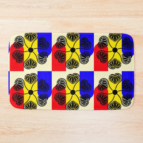 Item preview, Kamon-mutsu-aoi-kuruma・1 designed and sold by KamonPopArt.