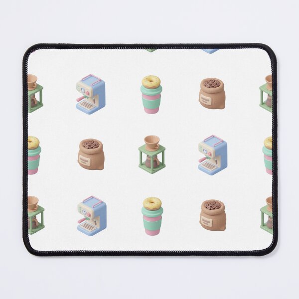Item preview, Cute 3D Pastel Coffee Shop Icon Set designed and sold by NonditStudio.