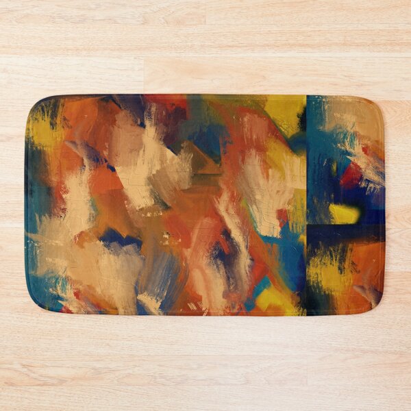Item preview, SWIPED PAINT JOHNSON MULTICOLOR DIMMED designed and sold by The Street Sign Store.