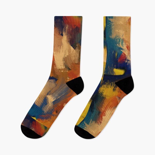 Item preview, SWIPED PAINT JOHNSON MULTICOLOR DIMMED designed and sold by The Street Sign Store.