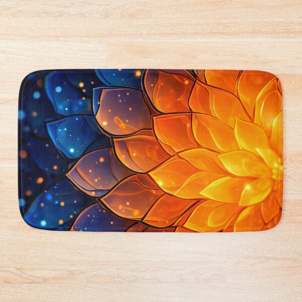 Item preview, Ember Bloom Mandala designed and sold by Kaleidoscope Print.