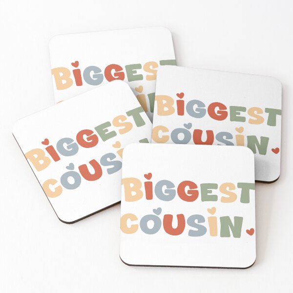 Item preview, Biggest Cousin T-Shirt | Cousin Crew Matching Family Design designed and sold by PixelWaveBD.