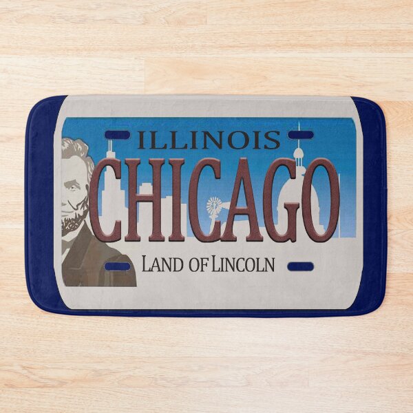 Item preview, Chicago Illinois License Plate Style designed and sold by levsal.