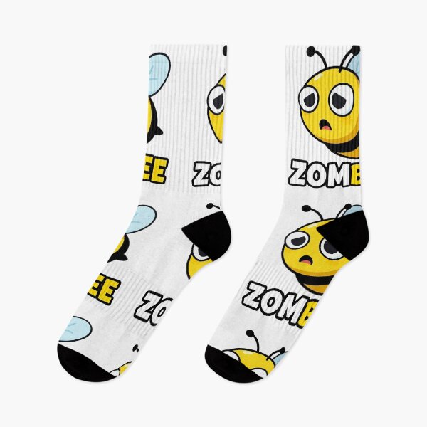 Item preview, Zombee Cartoon Illustration – Cute Spooky Bee, Zombie Art & Playful Horror Design designed and sold by PixelVibe782.