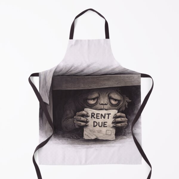 Item preview, Rent Due Creature Box Funny Relatable Broke designed and sold by jgvisualarts.