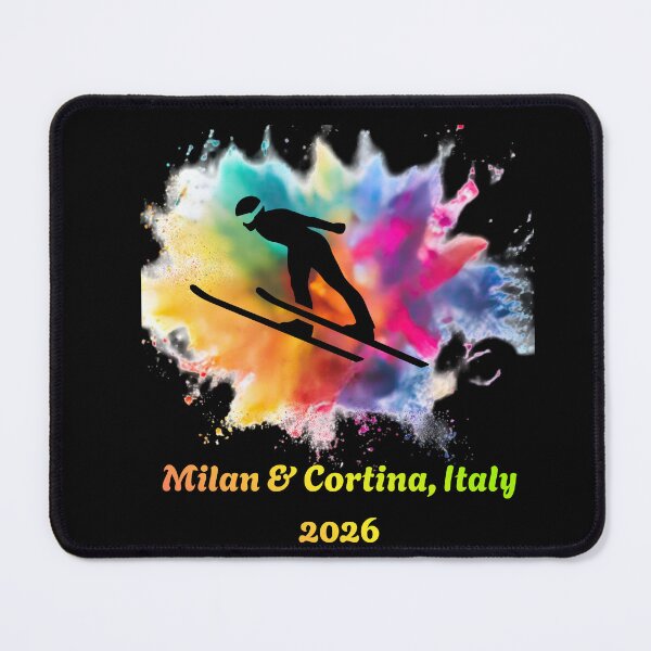 Item preview, Winter Sports in 2026 Milan Italy Skiing Gifts designed and sold by BeautifulH.