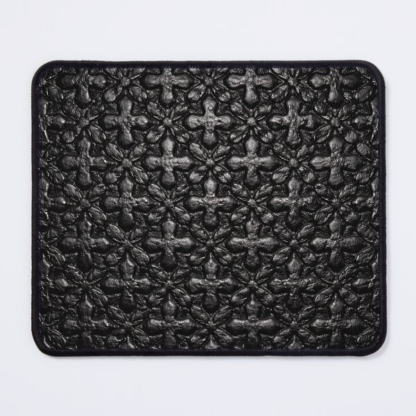 Item preview, Black Gothic Cross Pattern designed and sold by Kaleidoscope Print.
