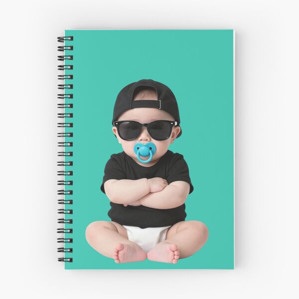 Item preview, Cool Cartoon Baby – Confident Baby Character, Relaxed & Stylish Illustration designed and sold by PixelVibe782.