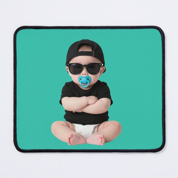 Item preview, Cool Cartoon Baby – Confident Baby Character, Relaxed & Stylish Illustration designed and sold by PixelVibe782.