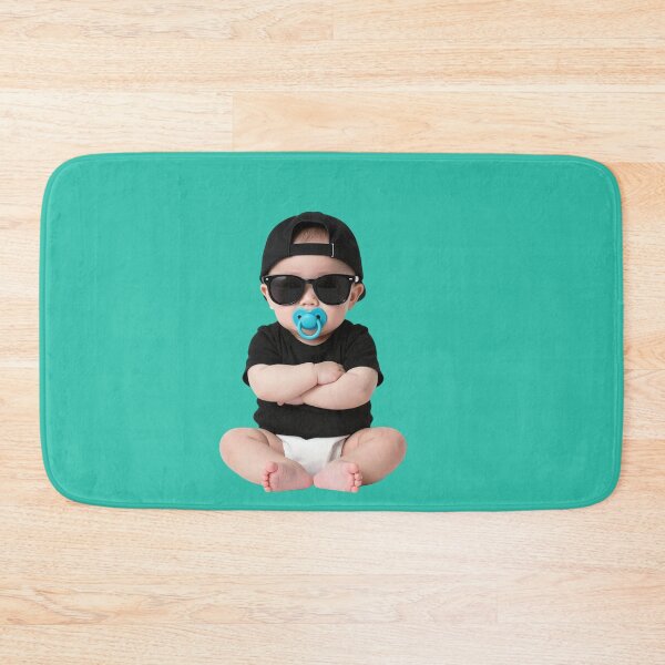 Item preview, Cool Cartoon Baby – Confident Baby Character, Relaxed & Stylish Illustration designed and sold by PixelVibe782.