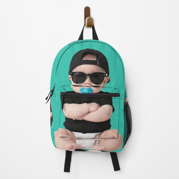 Item preview, Cool Cartoon Baby – Confident Baby Character, Relaxed & Stylish Illustration designed and sold by PixelVibe782.