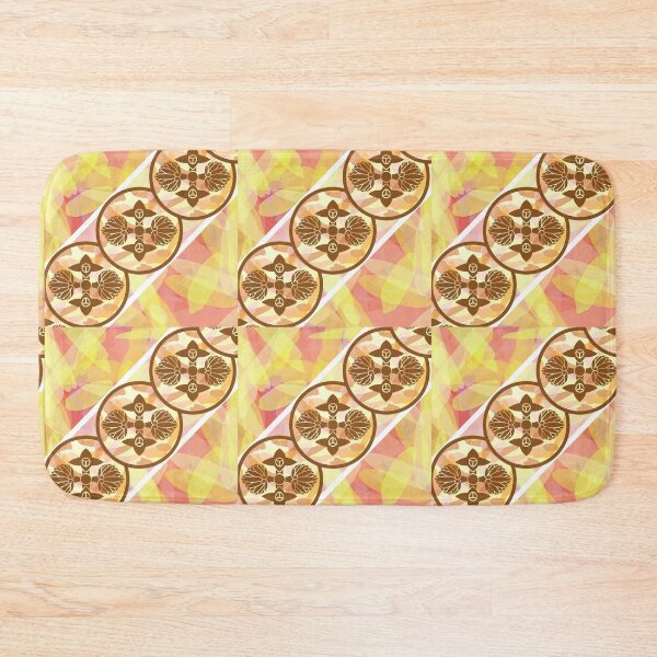 Item preview, Kamon-itowani-hana-aoibishi・4 designed and sold by KamonPopArt.