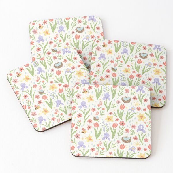 Item preview, Pastel Spring Garden Seamless Pattern for Decor designed and sold by ZyVoAli.