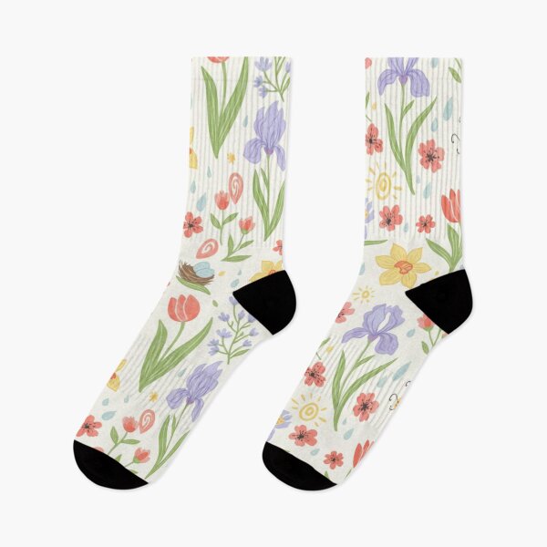 Item preview, Pastel Spring Garden Seamless Pattern for Decor designed and sold by ZyVoAli.