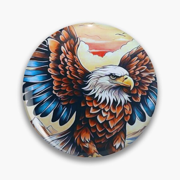 Item preview, Eagle & Roses designed and sold by NightRaida.