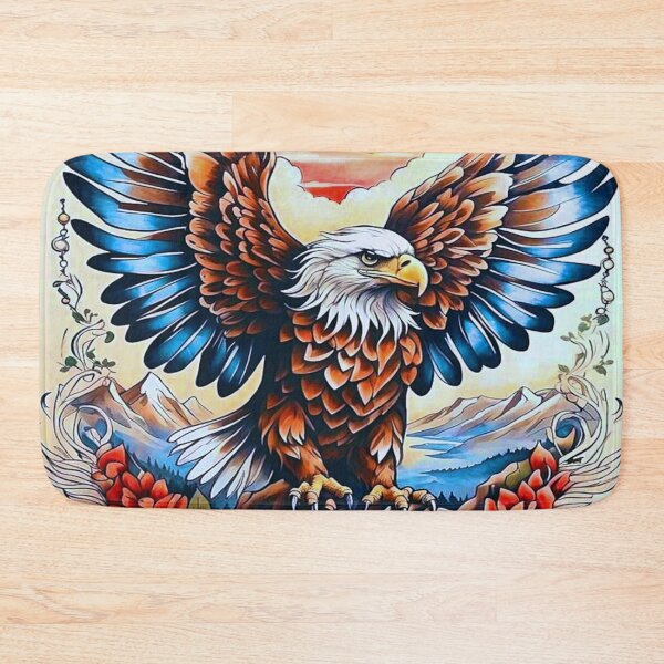 Item preview, Eagle & Roses designed and sold by NightRaida.