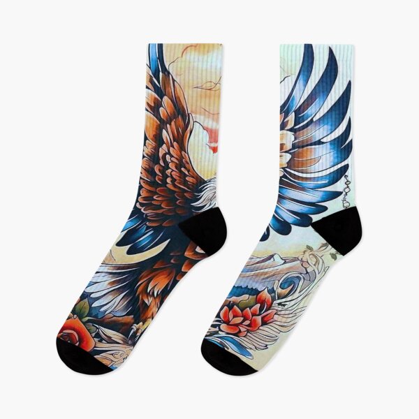 Item preview, Eagle & Roses designed and sold by NightRaida.