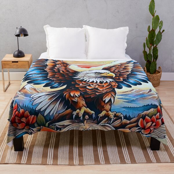 Item preview, Eagle & Roses designed and sold by NightRaida.