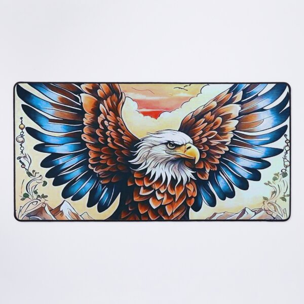 Item preview, Eagle & Roses designed and sold by NightRaida.