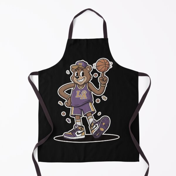 Item preview, Retro LA Basketball Bear designed and sold by AdyKurniawan.