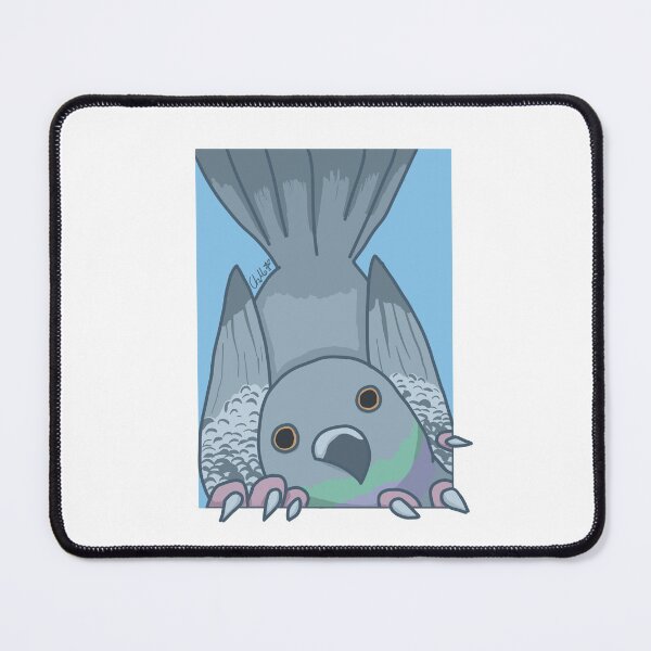 Item preview, blue pigeon in box designed and sold by PretyChepPigins.