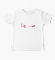 Küss Mich Lippen Baby T-Shirt
