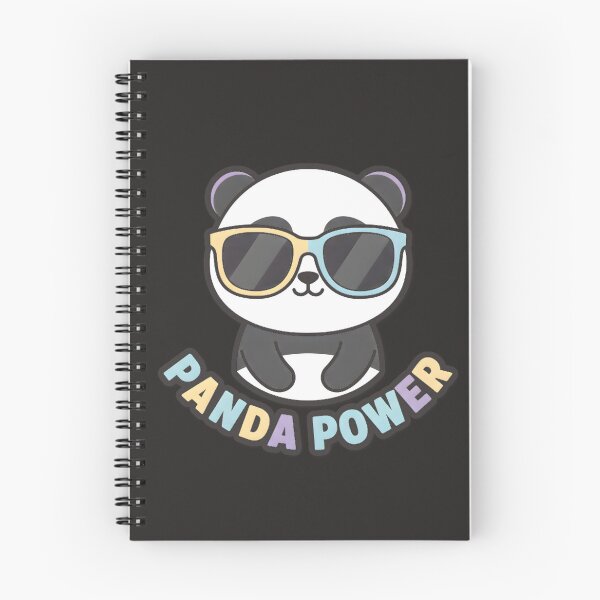Item preview, Kawaii Panda Power Sunglasses Cute Animal Illustration designed and sold by Remy-Aura.