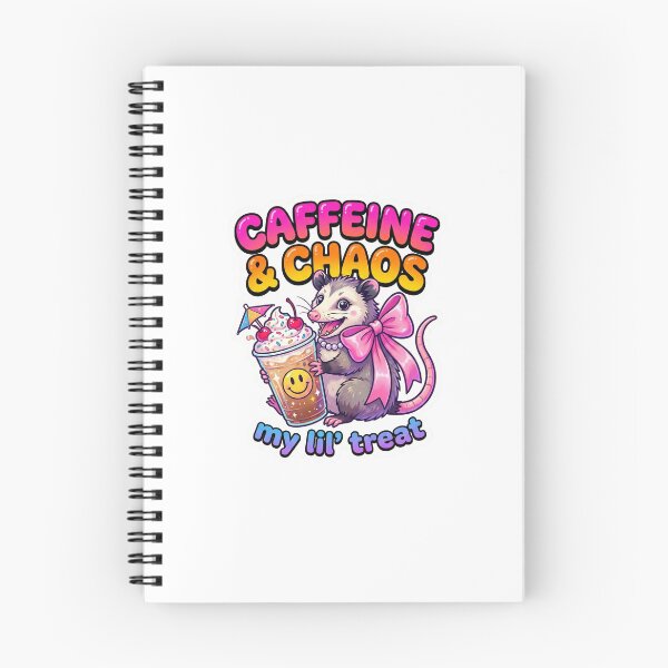 Item preview, Caffeine & Chaos Rat Tee designed and sold by lorand-designs.
