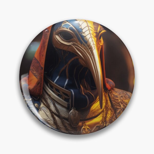Item preview, Egyptian God Thoth Art Print – Ancient Mythology Wall Decor designed and sold by Whimsicalhub.
