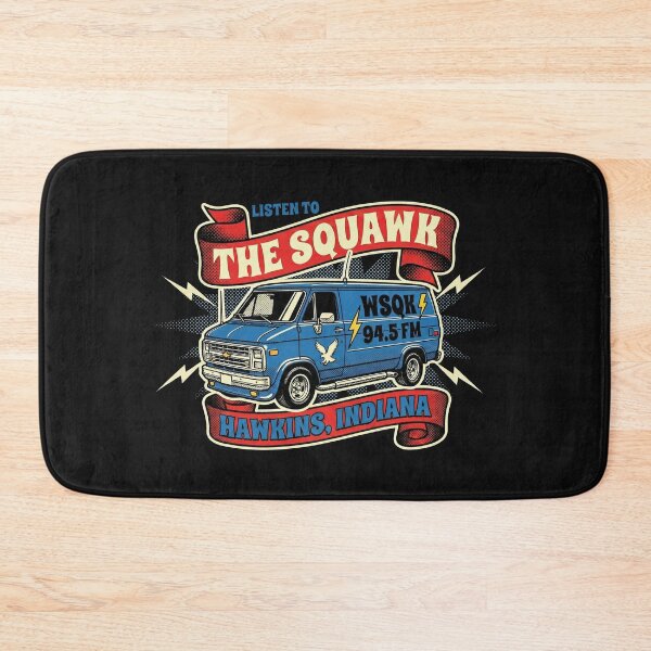 Item preview, WSQK 94.5 FM Hawkins Radio Van designed and sold by AdyKurniawan.
