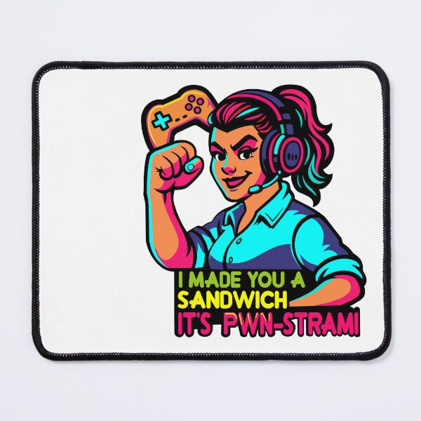 Item preview, gamer girl pwn  designed and sold by moonmorph.