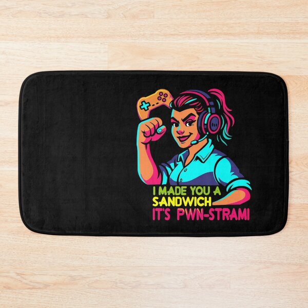 Item preview, gamer girl pwn  designed and sold by moonmorph.