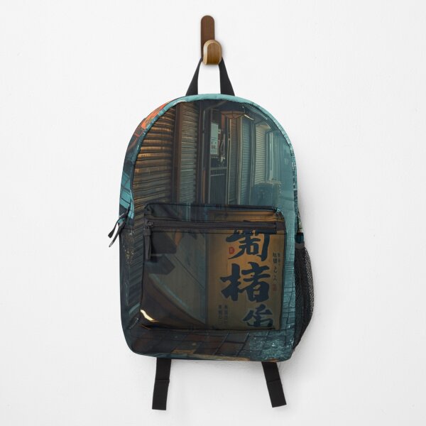 Item preview, Rainy Japanese Shopping Arcade at Night designed and sold by Element Horizon Studio.