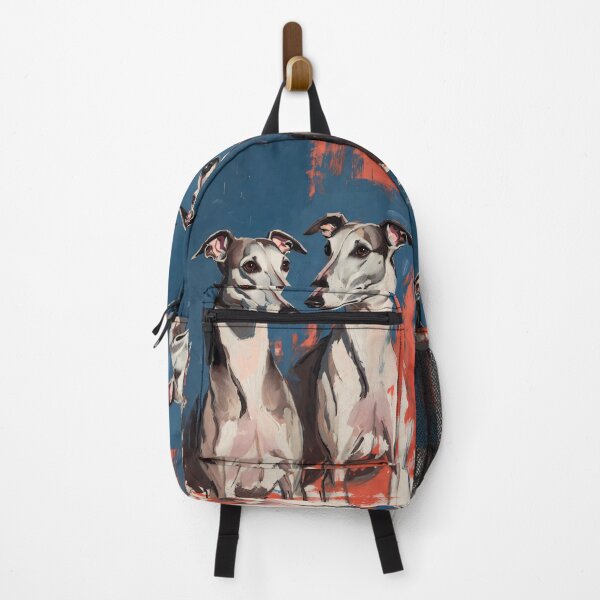 Item preview, Twin Whispers – Expressive Greyhound Dog Art designed and sold by KiraChie.