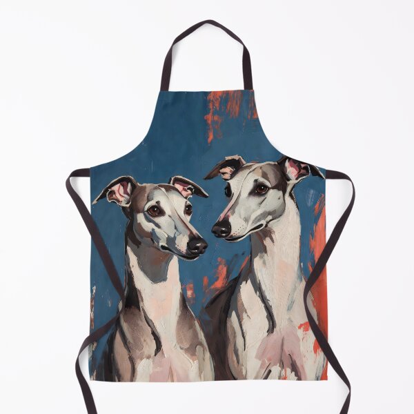 Item preview, Twin Whispers – Expressive Greyhound Dog Art designed and sold by KiraChie.