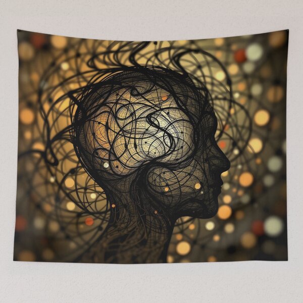 Item preview, Mind in Motion – Abstract Consciousness designed and sold by DeadWild.