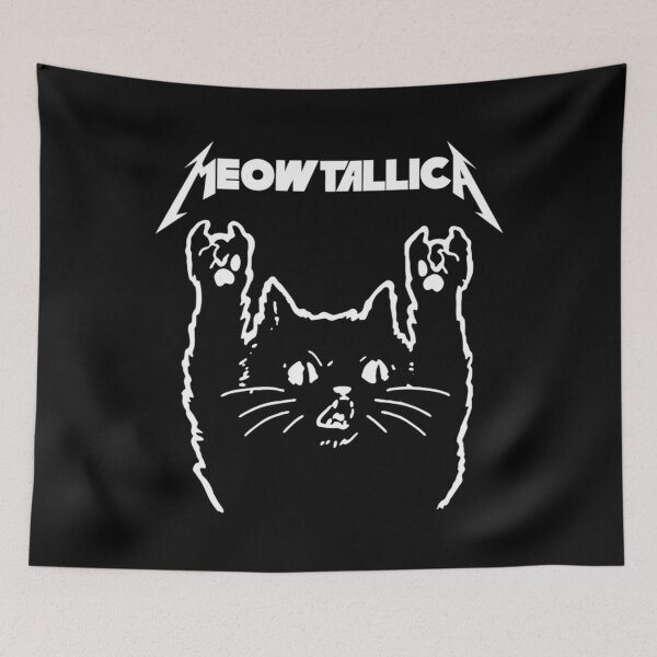 Item preview, Meowtallica Japan Rock Band Legend designed and sold by ZAcustoms.