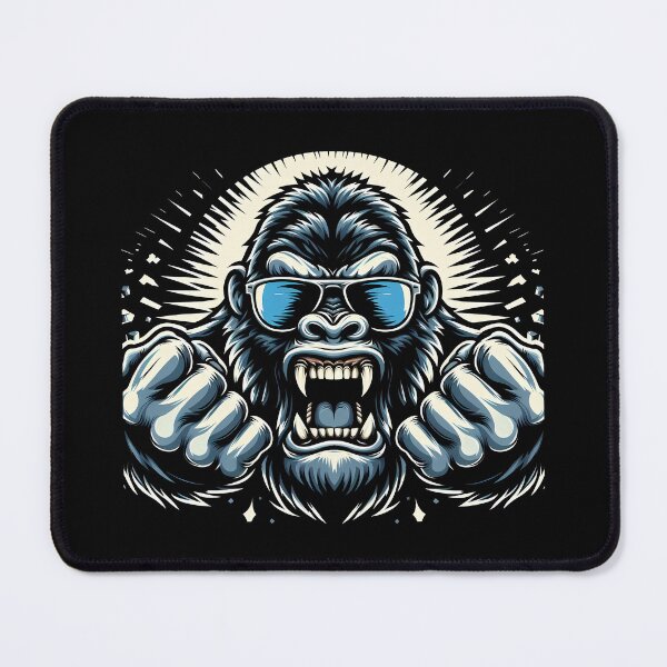 Item preview, Cool Roaring Gorilla with Sunglasses designed and sold by beast-net.