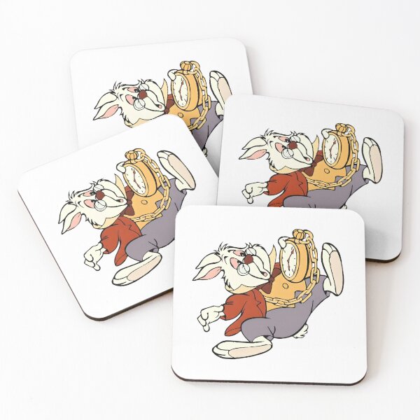Item preview, Late Rabbit with Pocket Watch Illustration designed and sold by LuloCreative.
