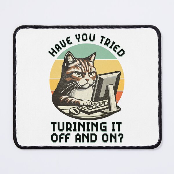 Artikelvorschau, Lustiges Retro-Meme mit einer Katze als Programmierer entworfen und verkauft von DAVIESLLC.