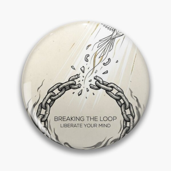 Item preview, Free Spirit Breaking Chains Illustration designed and sold by Tommy Studio.