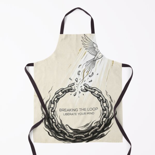 Item preview, Free Spirit Breaking Chains Illustration designed and sold by Tommy Studio.