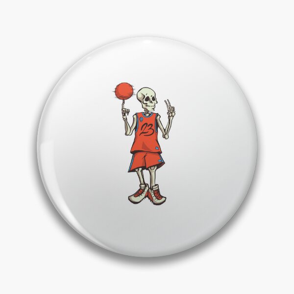 Item preview, Skeleton basketball player designed and sold by paulrommer.