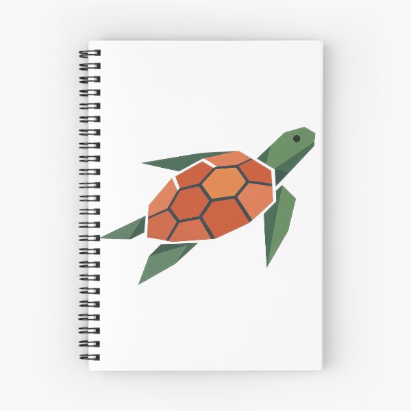 Item preview, Geometric Minimalist Sea Turtle Low Poly Swim Motif designed and sold by zoughlal.