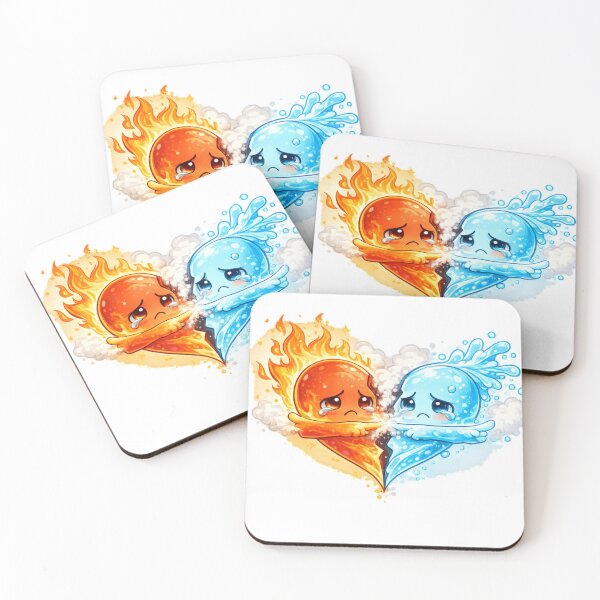 Item preview, Fire and Water Heart?? designed and sold by HedayatDesign.