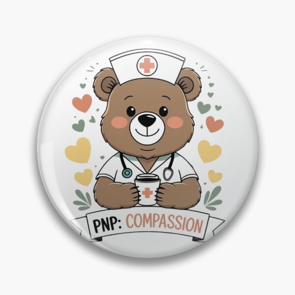 Item preview, PNP Compassion Bear – Pediatric Nurse Practitioner Healthcare Design designed and sold by ClarityNP Studio.